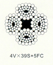 Cáp khoan ruột bố 4Vx39S+5FC